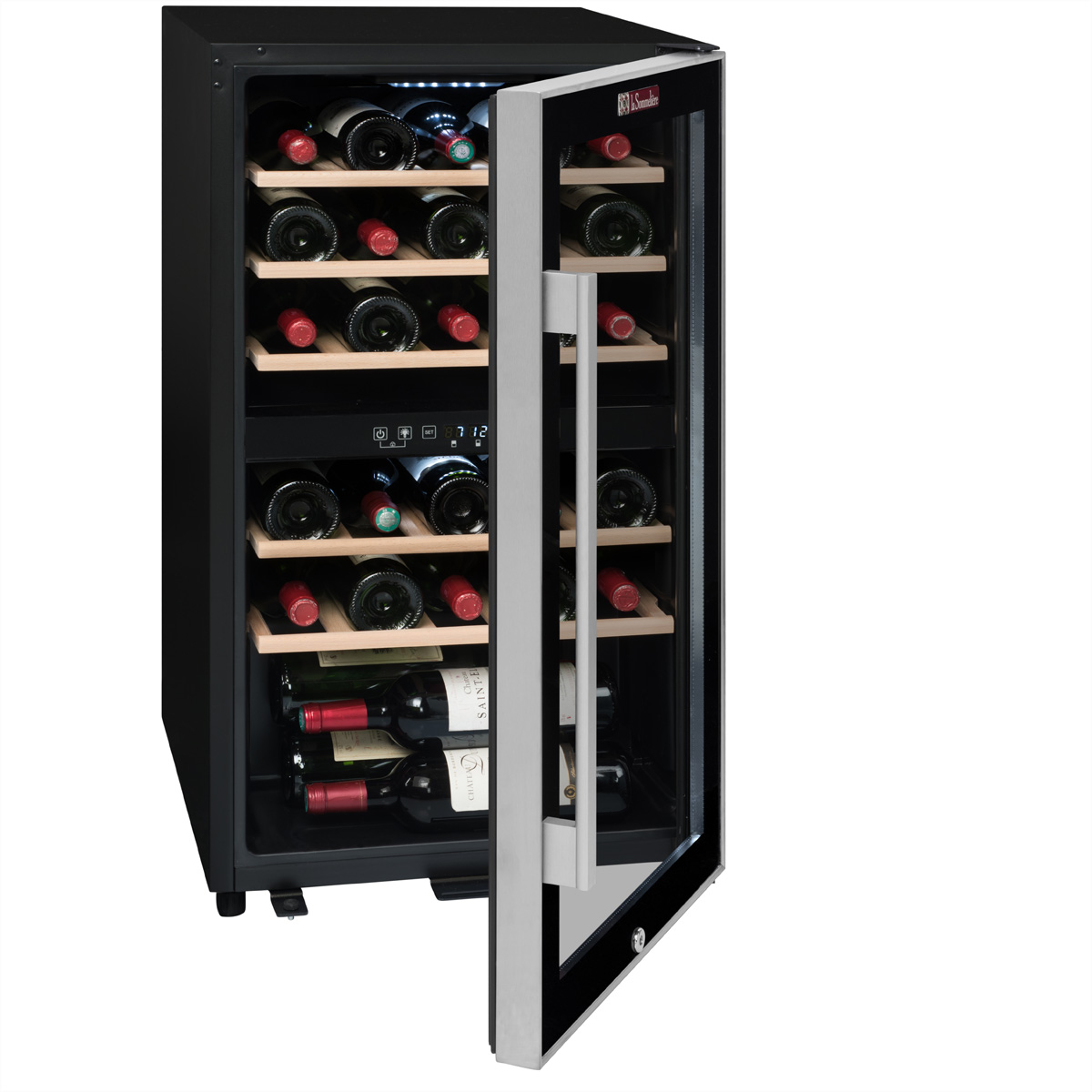 Bild von La Sommelière ECS30.2Z Weinkühlschrank Freistehend 2-Zonen, 29 Flaschen